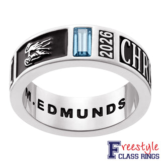 Ladies' Sterling Silver Class Ring