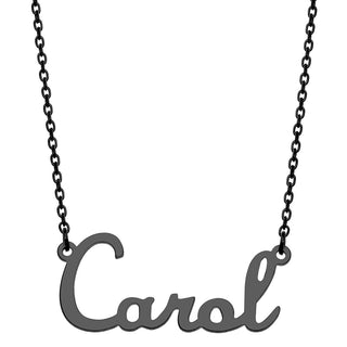 Stainless Steel Script Name Necklace