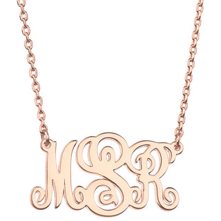 Petite Monogram Necklace