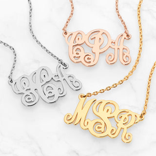 Petite Monogram Necklace