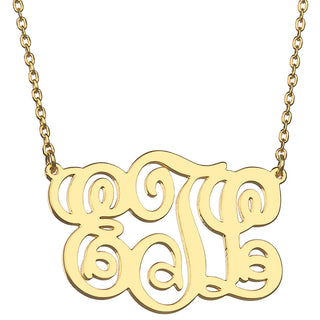Classic Monogram Necklace - Medium