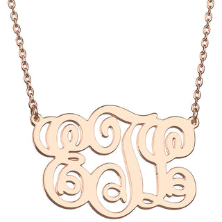 Classic Monogram Necklace - Medium