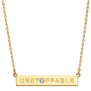 UNSTOPPABLE Birthstone Empowerment Necklace