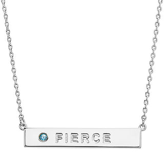 FIERCE Birthstone Empowerment Necklace