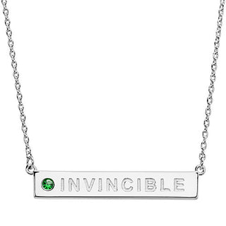 INVINCIBLE Birthstone Empowerment Necklace