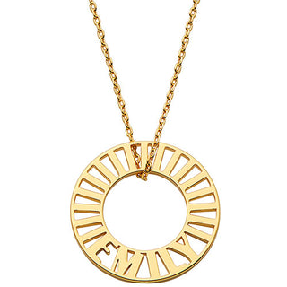 Name Token Necklace