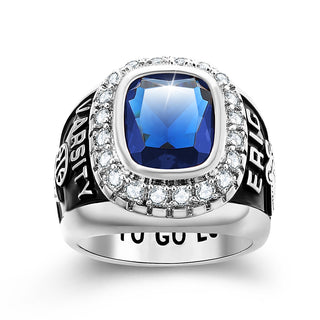 Men's CZ Encrusted  Class Ring