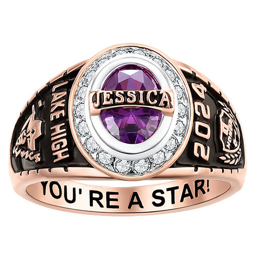 Edinburgh University Signet Ring Personalized Graduation Rings