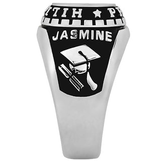 Ladies CELEBRIUM Traditional Oval Stone Class Ring