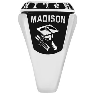 Ladies CELEBRIUM Double Row Traditional Class Ring