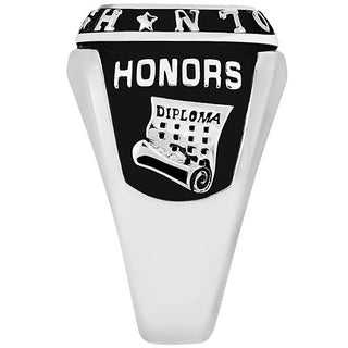 Ladies CELEBRIUM Double Row Traditional Class Ring