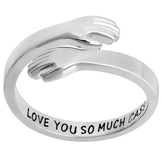 Personalized Hug Ring
