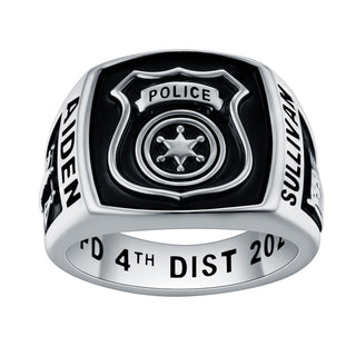 Men's Celebrium Police First Responder Ring