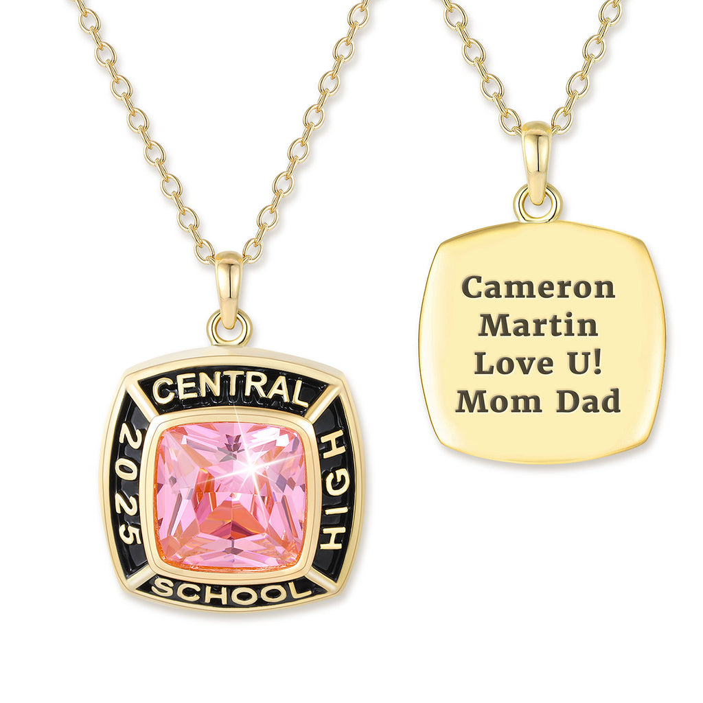 Gold Unisex Class Graduation Necklace – Limoges Jewelry