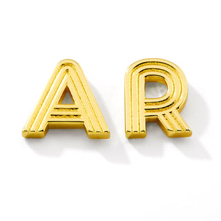 Hollywood Marquee Initial Earrings