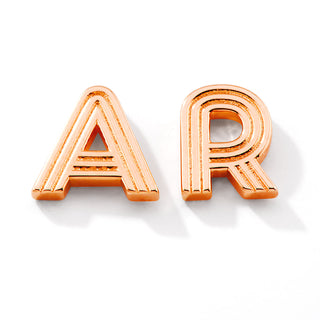 Hollywood Marquee Initial Earrings