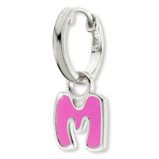 Uppercase Enamel Balloon Initial Earrings